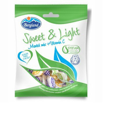 Sweet&light mentol mix+vitamin c cukormentes cukorka 60 g