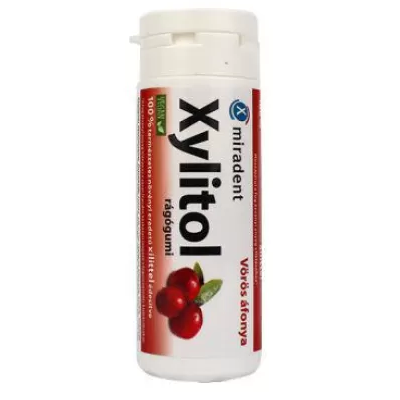 Xylitol rágógumi vörös áfonya 30 g