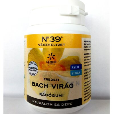 Bach virágterápiás rágógumi vészhelyzet 60 g