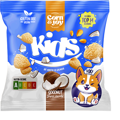 Corn Joy kids snack kókusz gluténmentes 40 g