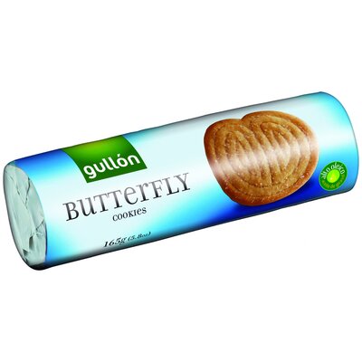 Gullón butterfly keksz 165 g