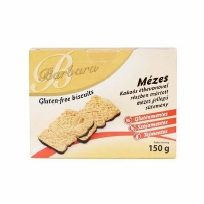 Barbara gluténmentes mézes jellegű teasütemény 150 g