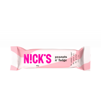 Nicks peanuts and fudge szelet 40 g