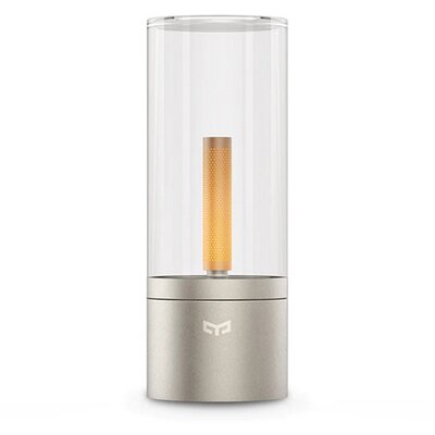 XIAOMI YEELIGHT YLFWD-0019 XIAOMI YEELIGHT CANDELA asztali lámpa (2500mAh, 1800K, LED, hangulatvilágítás) EZÜST