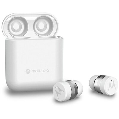 MOTOROLA 57983123172 MOTOROLA BUDS 120 bluetooth fülhallgató SZTEREO (v5.3, TWS, mikrofon, IPX5 + töltőtok) FEHÉR