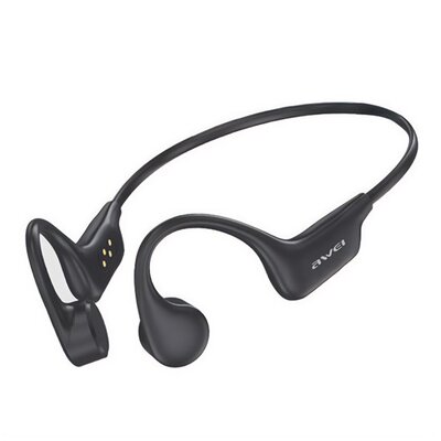 AWEI A899BL AWEI A899BL bluetooth csontrezgéses fülhallgató SZTEREO (v5.2, TWS, fülre akasztható, mikrofon, IPX8, SPORT) FEKETE