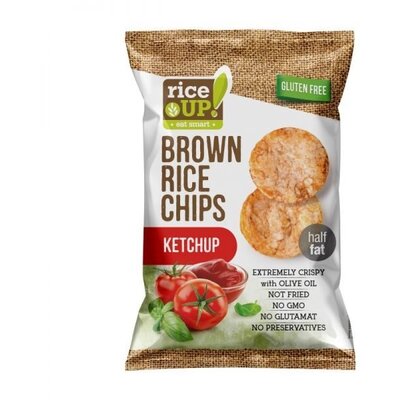 Rice Up chips ketchup ízű 60 g