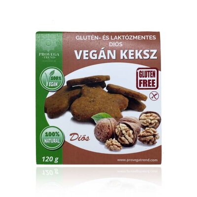 Provega trend gluténmentes diós vegán keksz 120 g