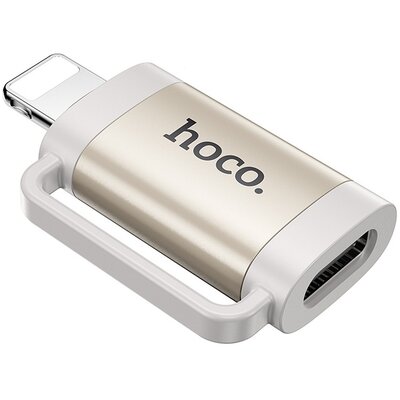 HOCO adapter OTG Lightning (male) to Type C (female) 2A UA31B szürke