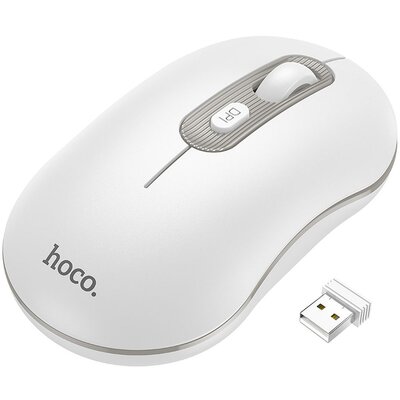 HOCO wireless egér 2,4G 1600 dpi GM21 fehér