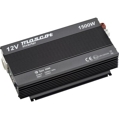 Mascot Inverter 9988 1500 W 12 V/DC - 230 V/AC