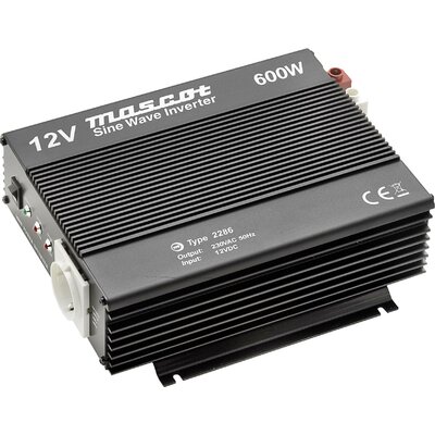 Mascot Inverter 2286 600 W 12 V/DC - 230 V/AC