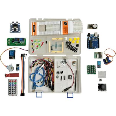 Allnet ArdDevKIT1_v2 Kezdő készlet Starter Kit UNO R.3 SET ATMega328 Alkalmas (Arduino panel): Arduino