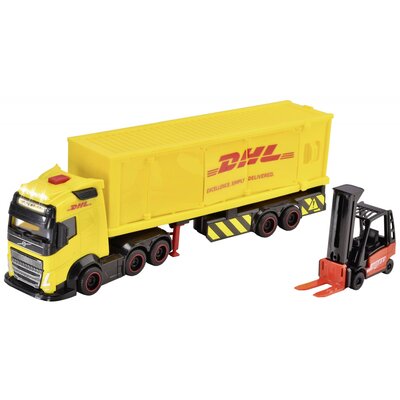 Dickie Toys Tehergépjármű modell Volvo DHL teherautók Kész modell Tehergépjármű modell