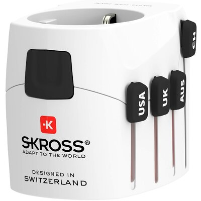 Skross 1.103180 Úti adapter Pro World