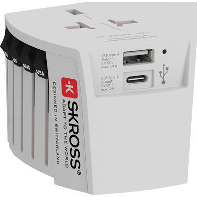 Skross 1302962 Úti adapter MUV USB (AC)