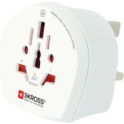 Skross 1.500225-E Úti adapter CA W to UK (BS)