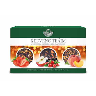 Herbária kedvenc teáim gyümölcstea válogatás 3x50g 150 g