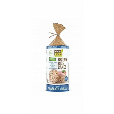 Rice Up barna rizses puffasztott szelet köles amaránt 120 g