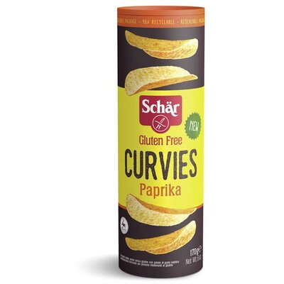 Schär curvies chips paprikás 170 g