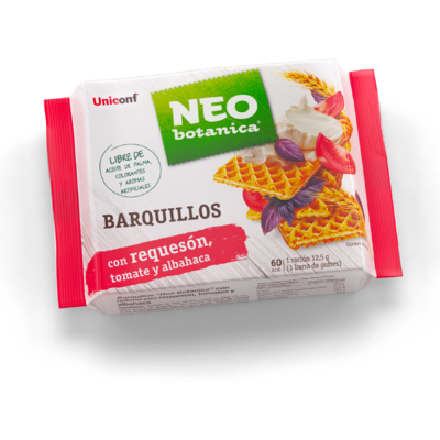 Neo Botanica barquillos túróval töltött ostya paradicsommal és bazsalikommal 75 g