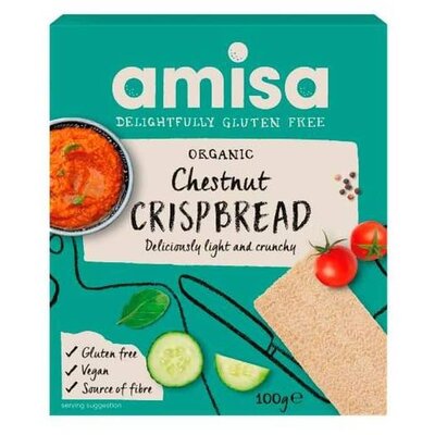 Amisa bio gesztenyés kréker 100 g