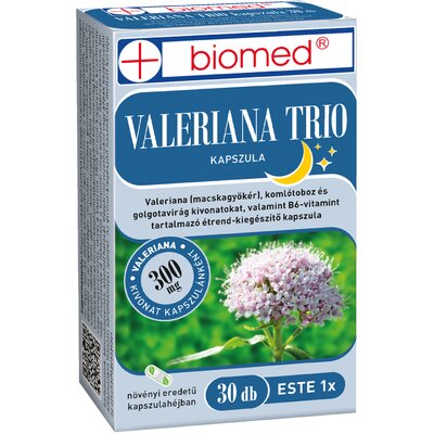 Biomed valeriana trio kapszula 30 db