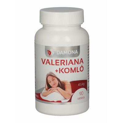 Damona valeriana+komló tabletta 90 db