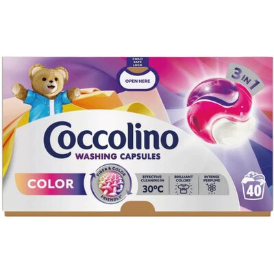 Coccolino Care mosókapszula Color, színes ruhákhoz 40db-os