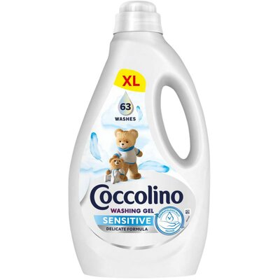 Coccolino Care mosógél Sensitive 63 mosás 2,52L