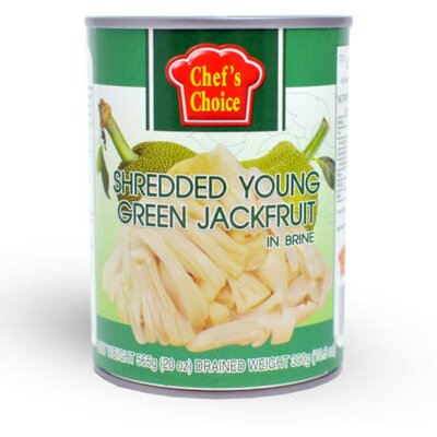 Chefs Choice jackfruit konzerv apróra vágott 565 g