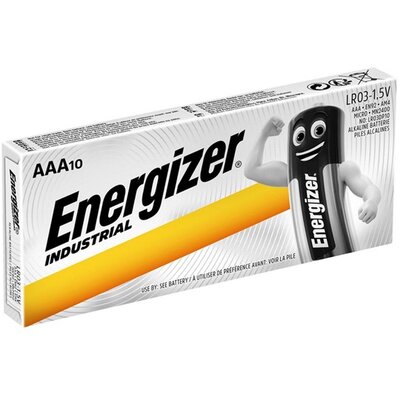 ENERGIZER LR03-10PK ENERGIZER tartós elem (AAA, LR03, 1.5V, alkáli) 10db/csomag