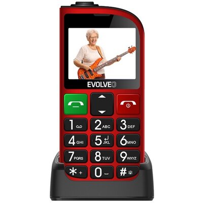 EVOLVEO SGM EP-801-FLR EVOLVEO EP-801 EasyPhone FL mobiltelefon PIROS