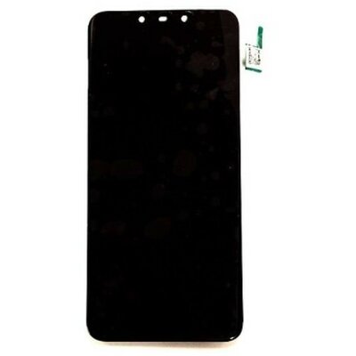 Huawei Mate 20 Lite kompatibilis LCD modul, OEM jellegű, fekete, Grade S+