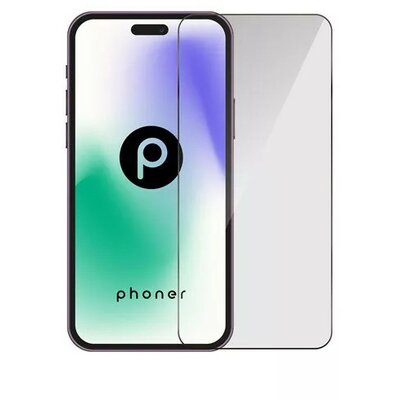 Phoner Apple iPhone 16 Pro Max Master Clear Tempered Glass kijelzővédő fólia felhelyező kerettel