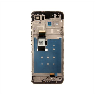 Motorola G23 LCD kijelző + érintő, kerettel, fekete (Service Pack)