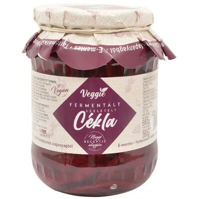 Veggie fermentált szeletelt cékla 720 ml