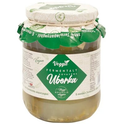 Veggie fermentált kovászos uborka 720 ml