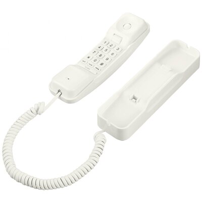 Renkforce RF-DP-200 Vezetékes telefon, analóg Hívásismétlés Nincs kijelző Krém-fehér