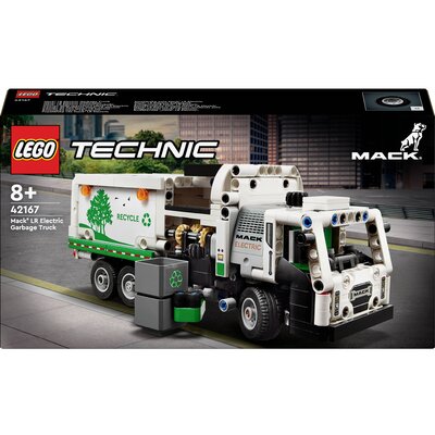 LEGO® TECHNIC 42167 Mack® LR elektromos szemeteskocsi