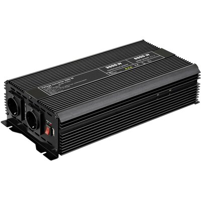 Goobay Inverter SPW IT 3000 W 12 V/DC - 230 V/AC, 5 V/DC