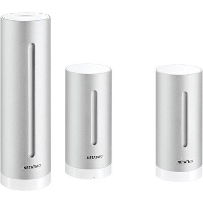 Netatmo Smarte Wetterstation + Innenmodule Bundle NBU-NWS-NIM-EU WLAN időjárásjelző állomás Előrejelzés 6 napos Érzékelők száma (max.) 5