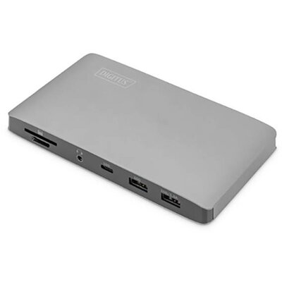 Digitus Notebook dokkoló állomás DIGITUS Universal Docking St USB 3.0 7-P Alkalmas (márka): univerzálny