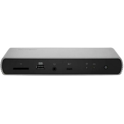 Kensington Thunderbolt™ 4 notebook dokkoló állomás SD5700T Alkalmas (márka): univerzálny Kensington-zárral, USB-C® tápellátás, Beépített kártyaolvasóval