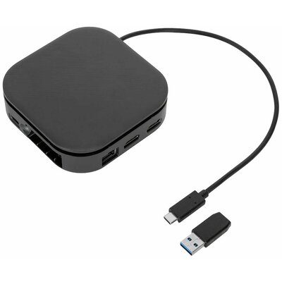 Targus USB-C® dokkoló állomás USB-C Universal Dual HD Docking S Alkalmas (márka): univerzálny USB-C® tápellátás