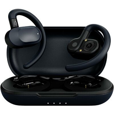 Creative Outlier GO TWS On Ear headset Bluetooth® Stereo Fekete Izzadásálló, Vízálló, Elemtöltés kijelzés, Töltő- dokkoló állomással