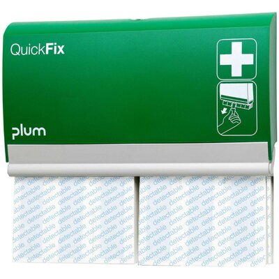 Plum 5529 QuickFix Adagoló 2x30db Kimutatható fémszálas hosszú ragtapasz utántöltővel