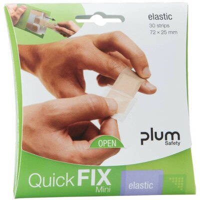 Plum 5504 QuickFix Mini Elasztikus sebtapasz adagolós dobozban 30db-os