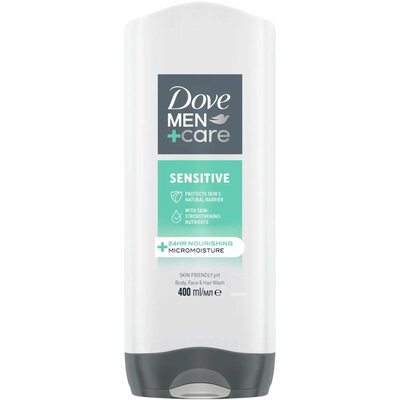 Dove Men+Care tusfürdő Sensitive 400ml