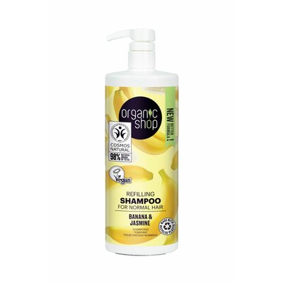 Organic Shop bio tápláló sampon banánnal és jázminnal 1000 ml